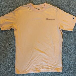 Champion Men's Peach Short Sleeve Tee